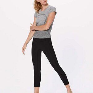 Lululemon All The Right Places Crop Yoga Leggings - Black - 2